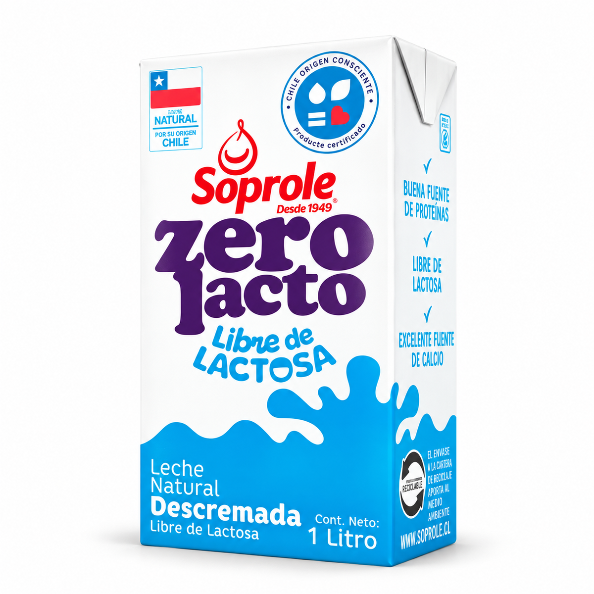 LECHE DESC. S/LACT. LI SOPROLE
