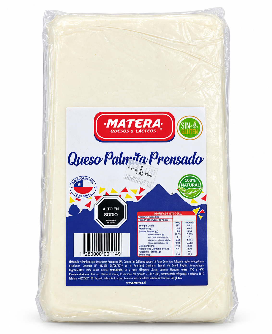 QUESO PALMITAS ARAGUANEY
