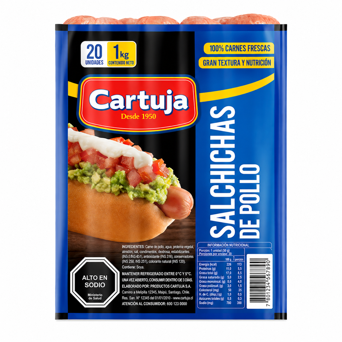 VIENESA CARTUJA 20 UN