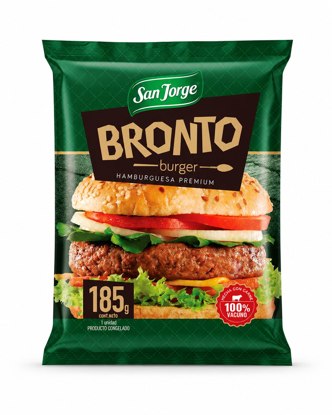 HAMBURGUESA BRONTO 185 GR