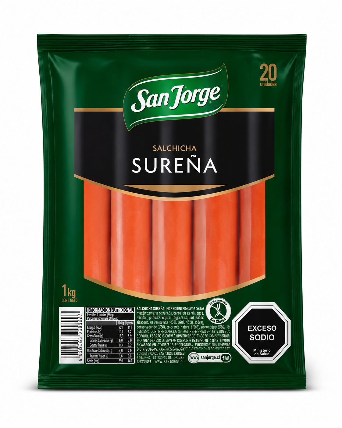 VIENESA SUREÑA SAN JORGE KILO