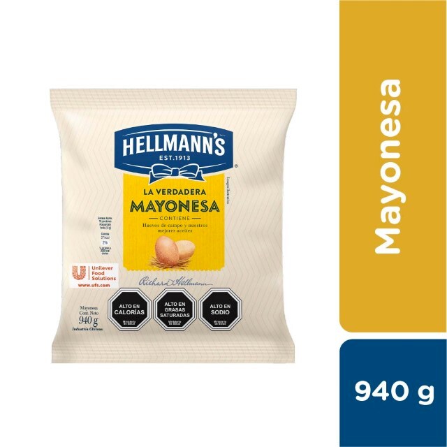 MAYONESA HELLMANS FS 940 GR