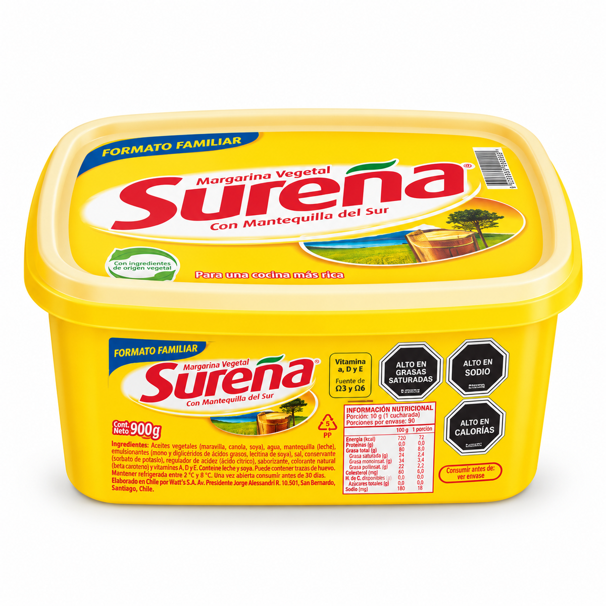 MARGARINA SUREÑA POTE 900