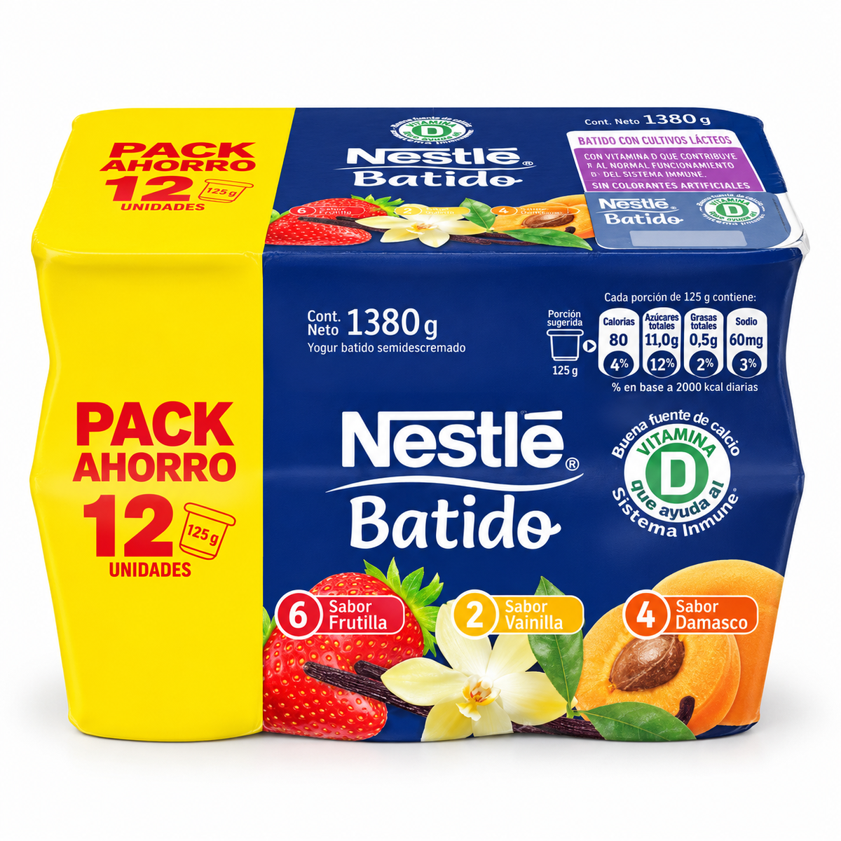 YOGURTH NESTLE VASO 115 GR PACK 12 UD