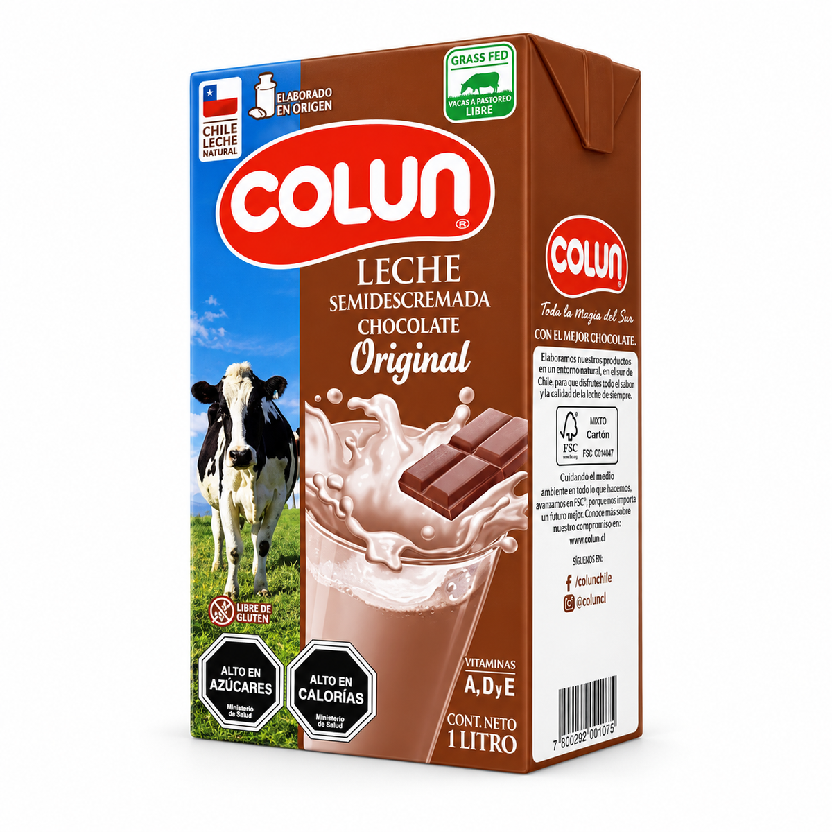 LECHE CHOCOLATE DE 1LT COLUN