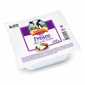 FRESCO SIN LACTOSA PAQUETE 400g VAQUITA
