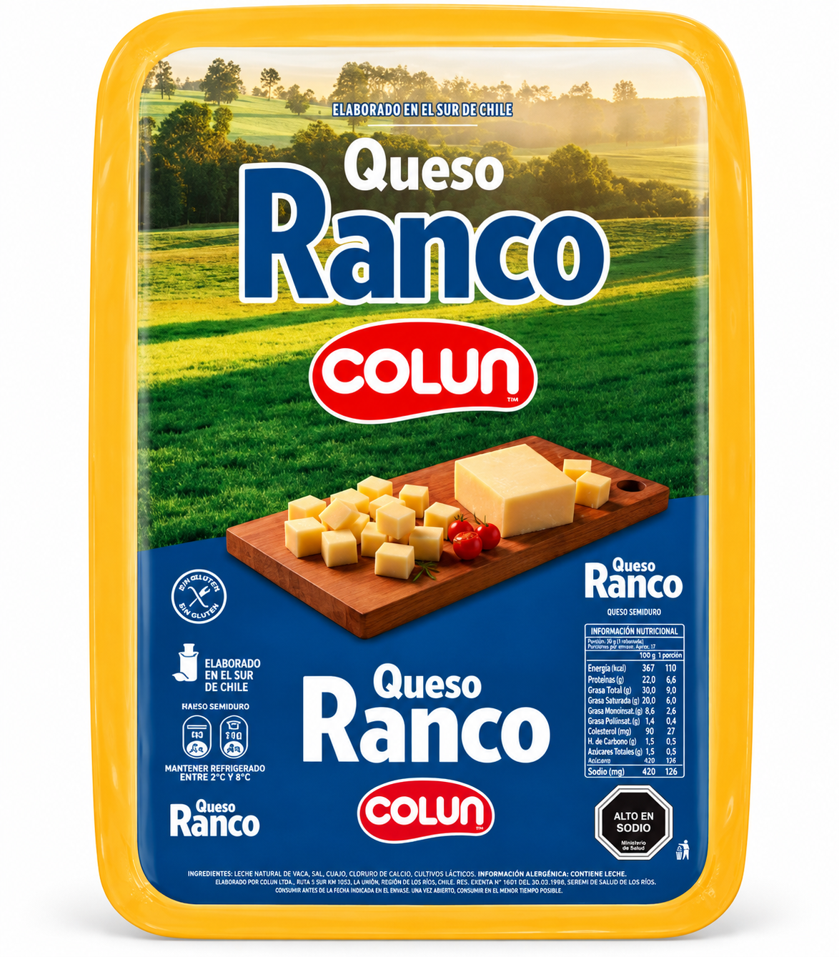 QUESO RANCO COLUN PIEZA