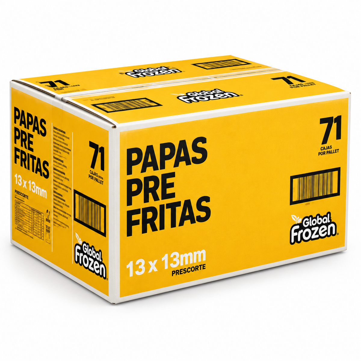 PAPAS FROZEN PREMIUM CAJA 10KL 13MM