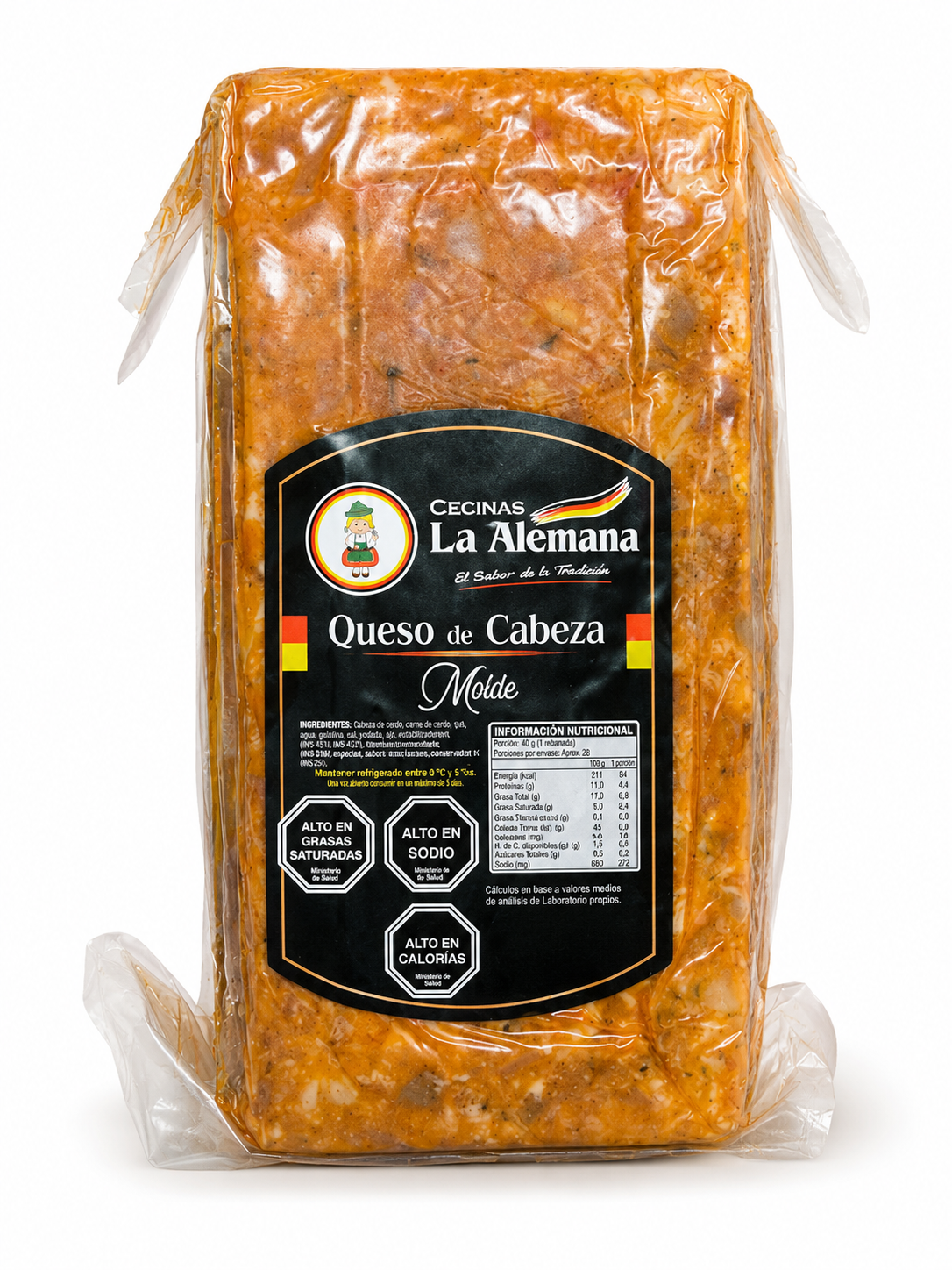 QUESO CABEZA MOLDE