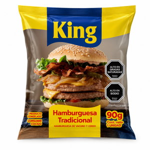 HAMBURGUESA KING 90 GR
