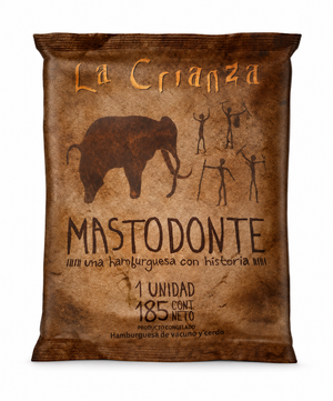 HAMBURGUESA MASTODONTE 185 GR.
